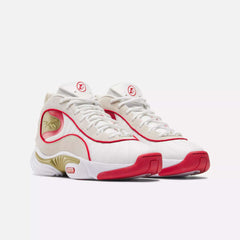 White/Vintage Chalk/Vector Red