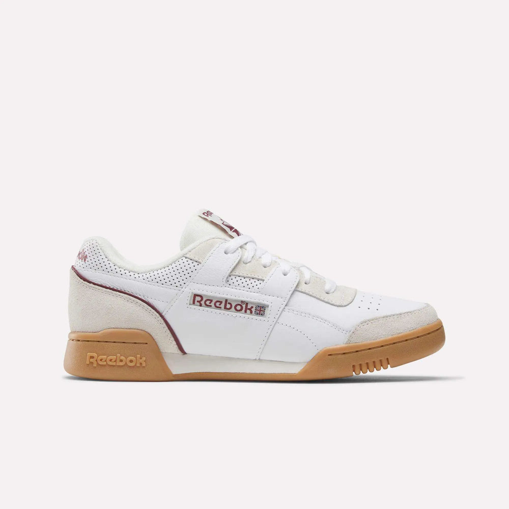 White/Classic Burgundy/Chalk