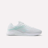 Moon/Glitch Aqua/White