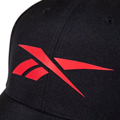 Black With Vector Red Logo