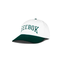 White/Collegiate Green