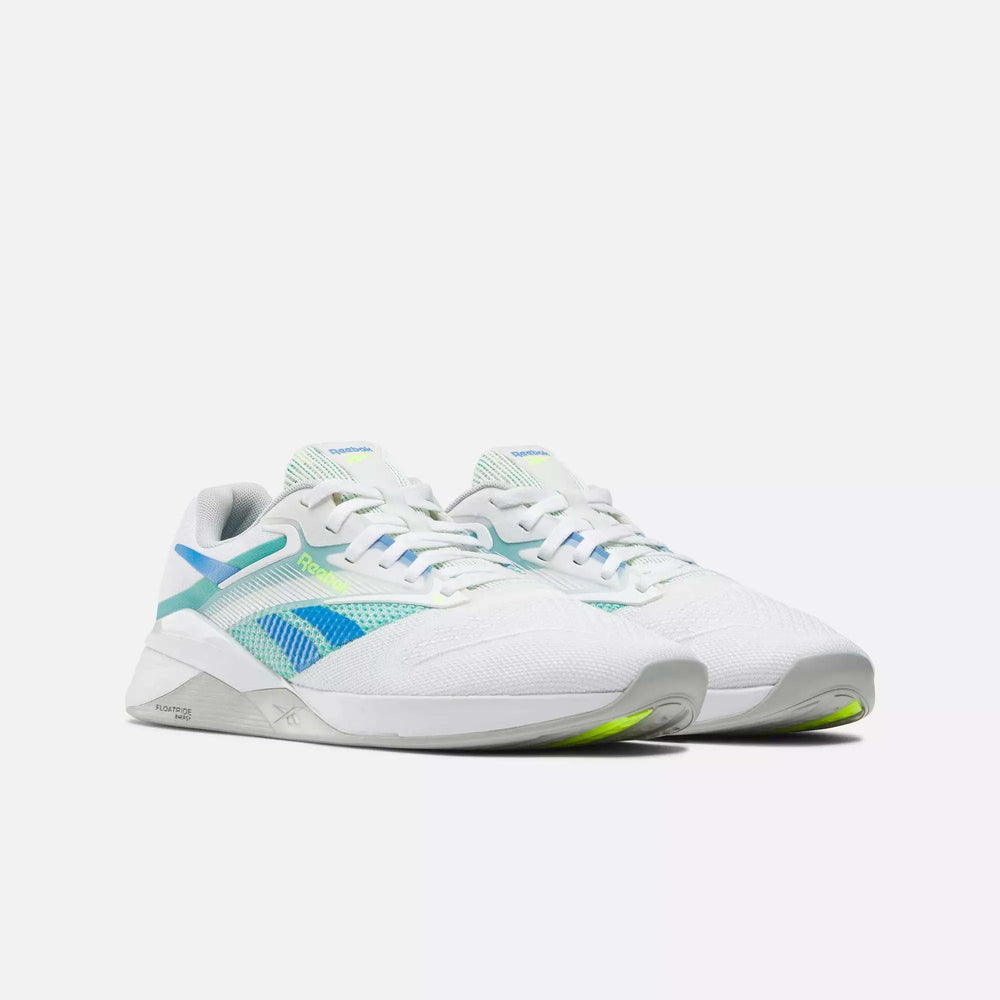 Footwear White/Unleashed Green/Grey 1
