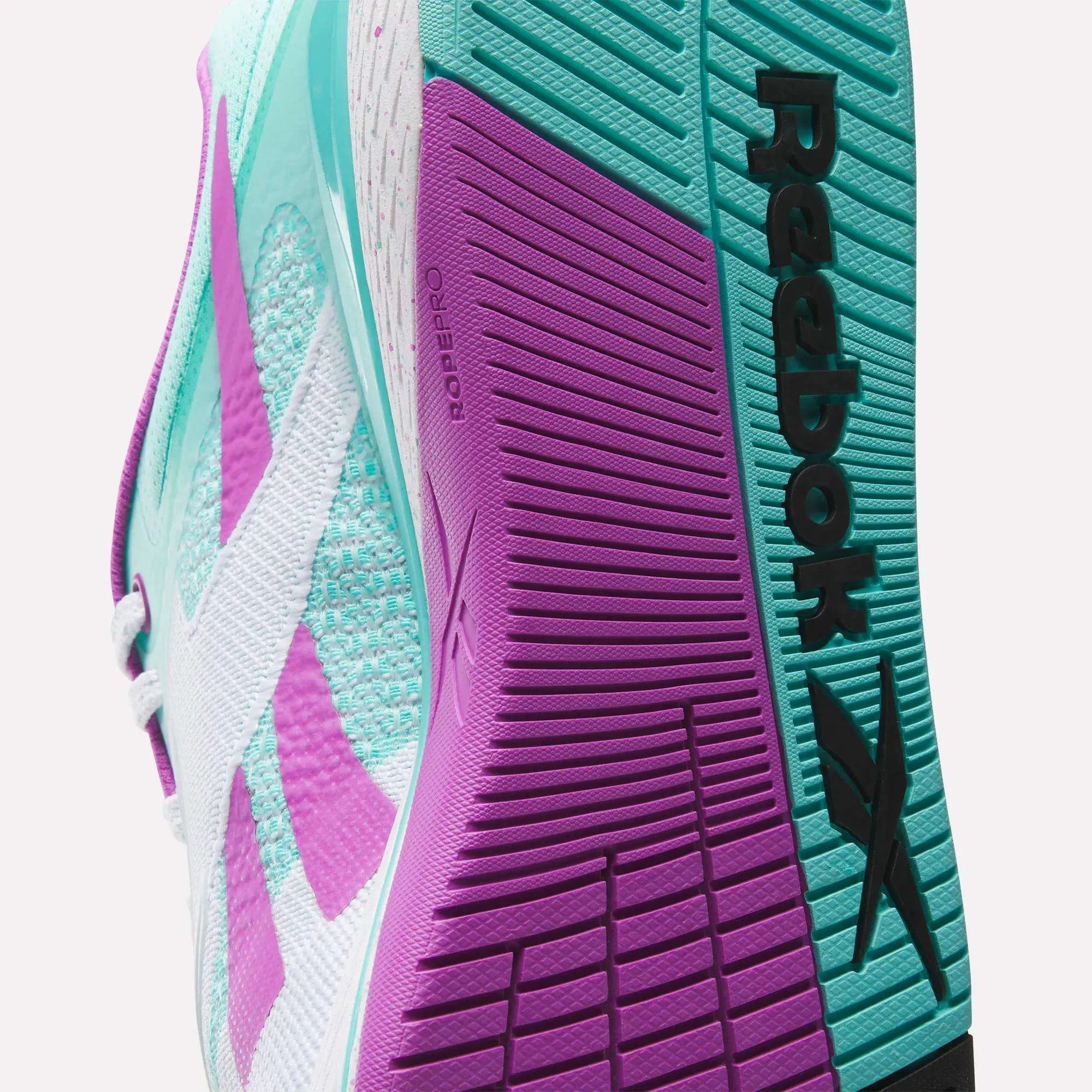 Ftwr White/Ai Aqua/Purple Rave