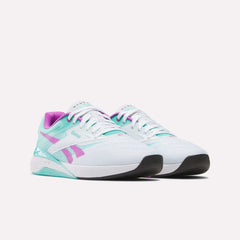 Ftwr White/Ai Aqua/Purple Rave