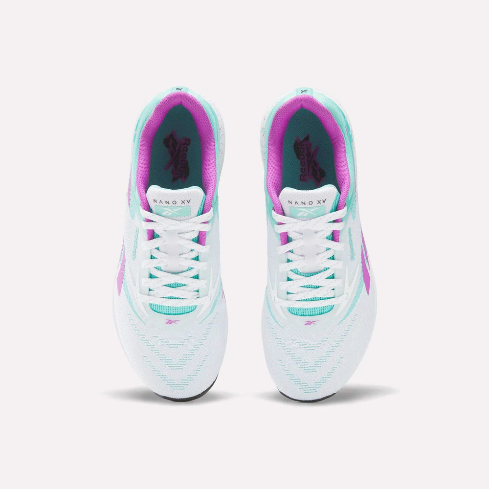 Ftwr White/Ai Aqua/Purple Rave