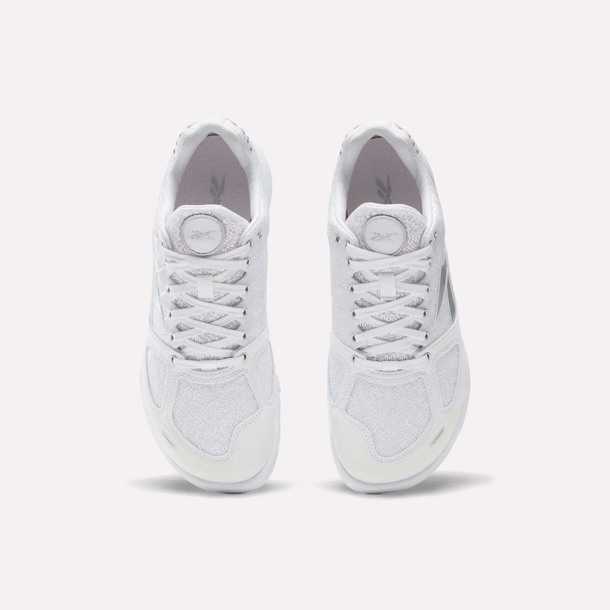 White/Silver Metallic