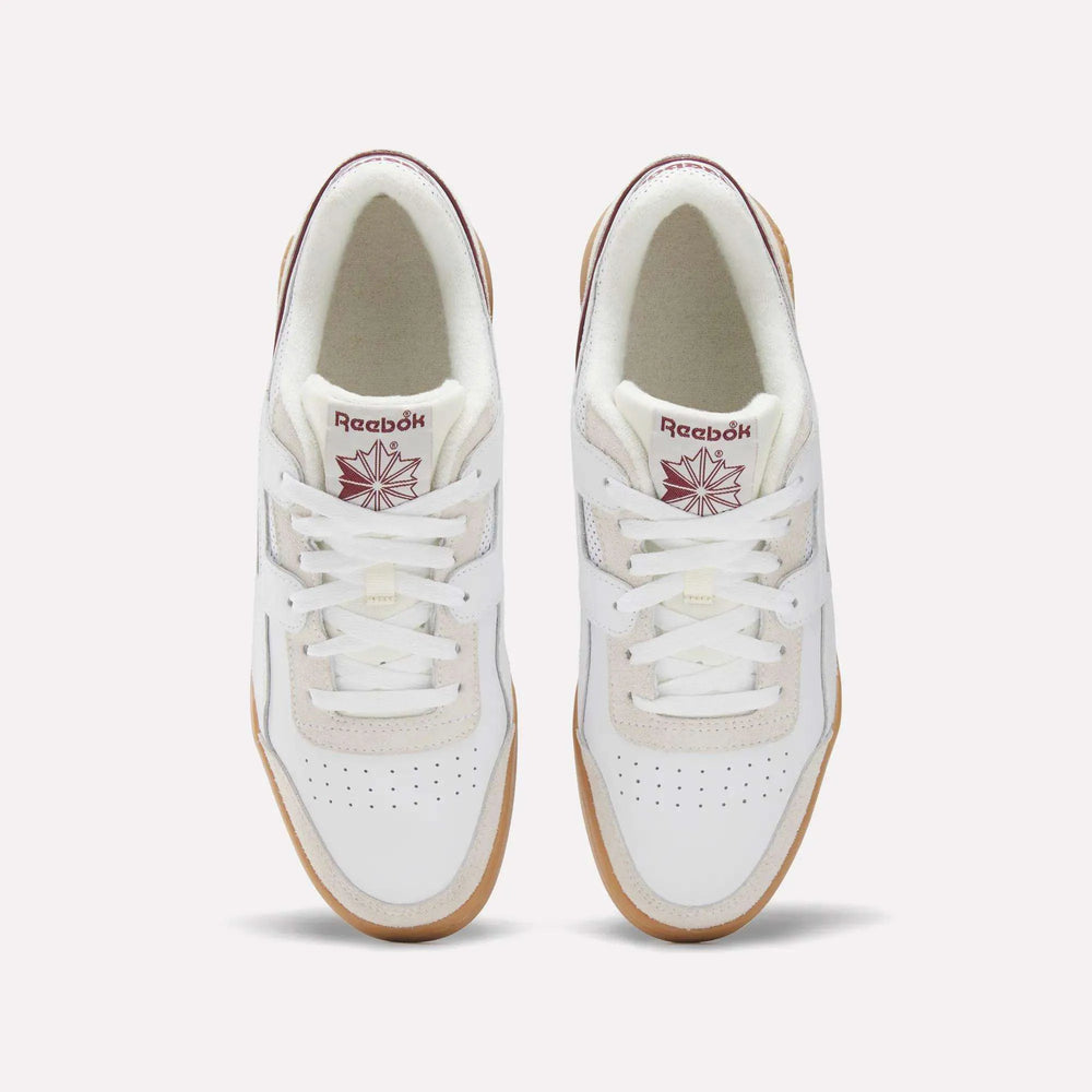 White/Classic Burgundy/Chalk