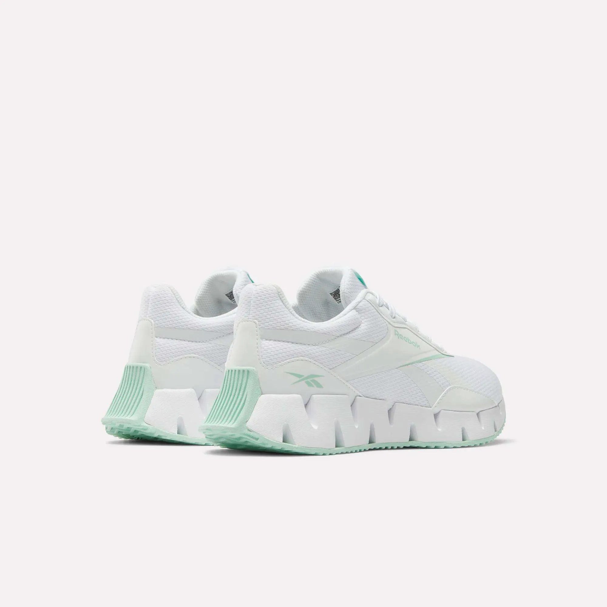 White/Glitch Aqua