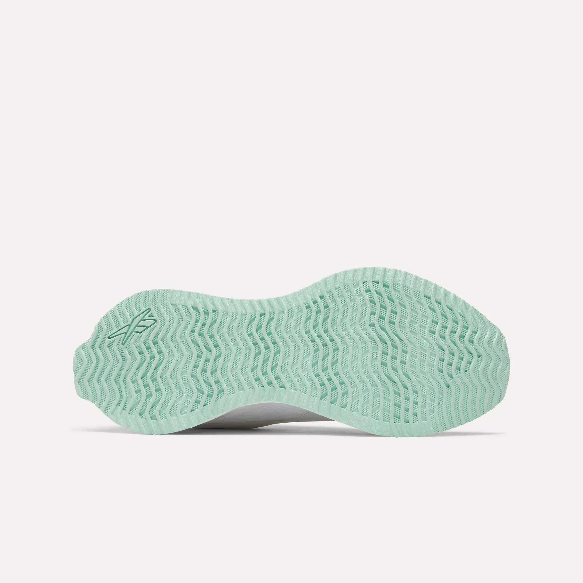 White/Glitch Aqua