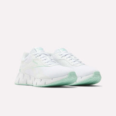 White/Glitch Aqua