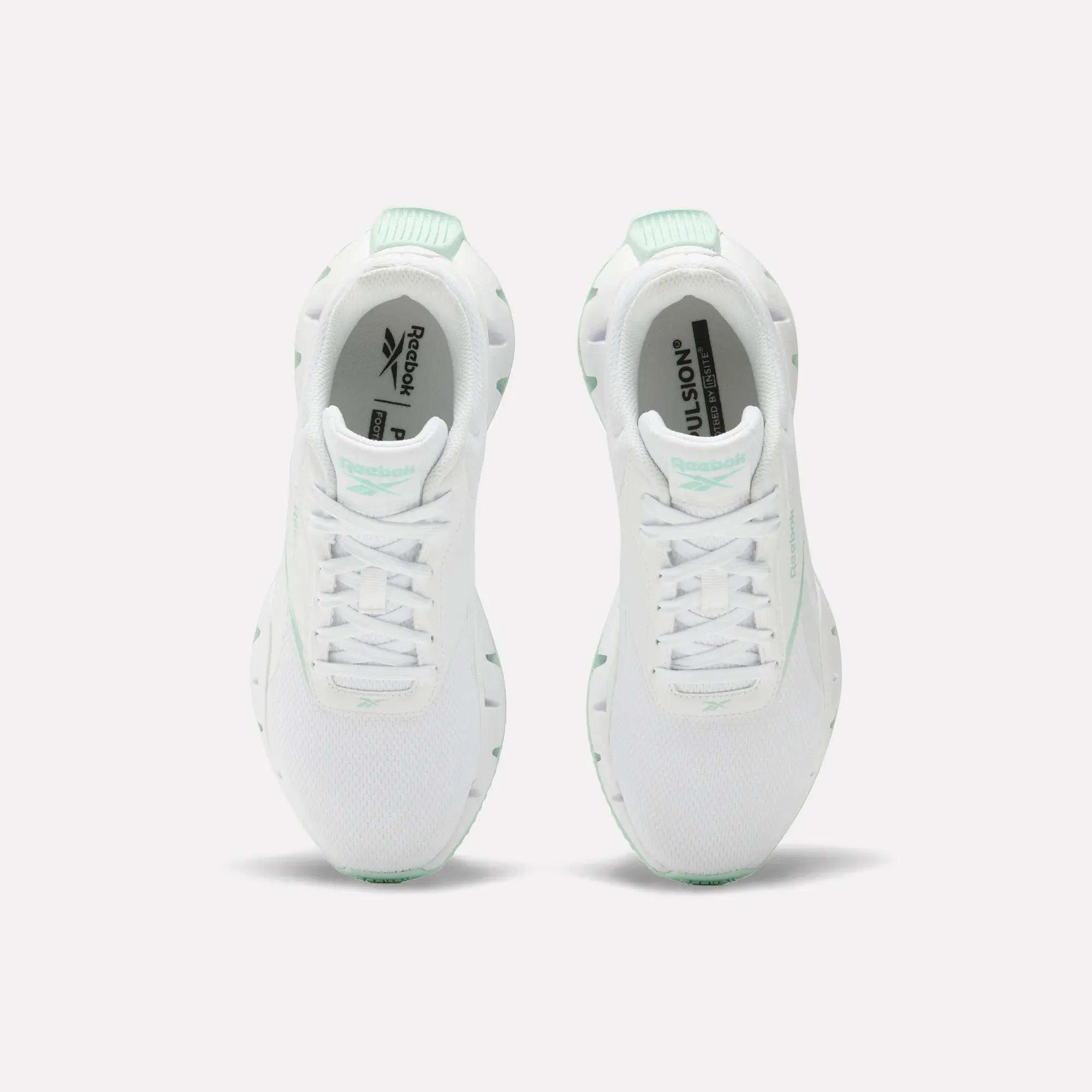 White/Glitch Aqua