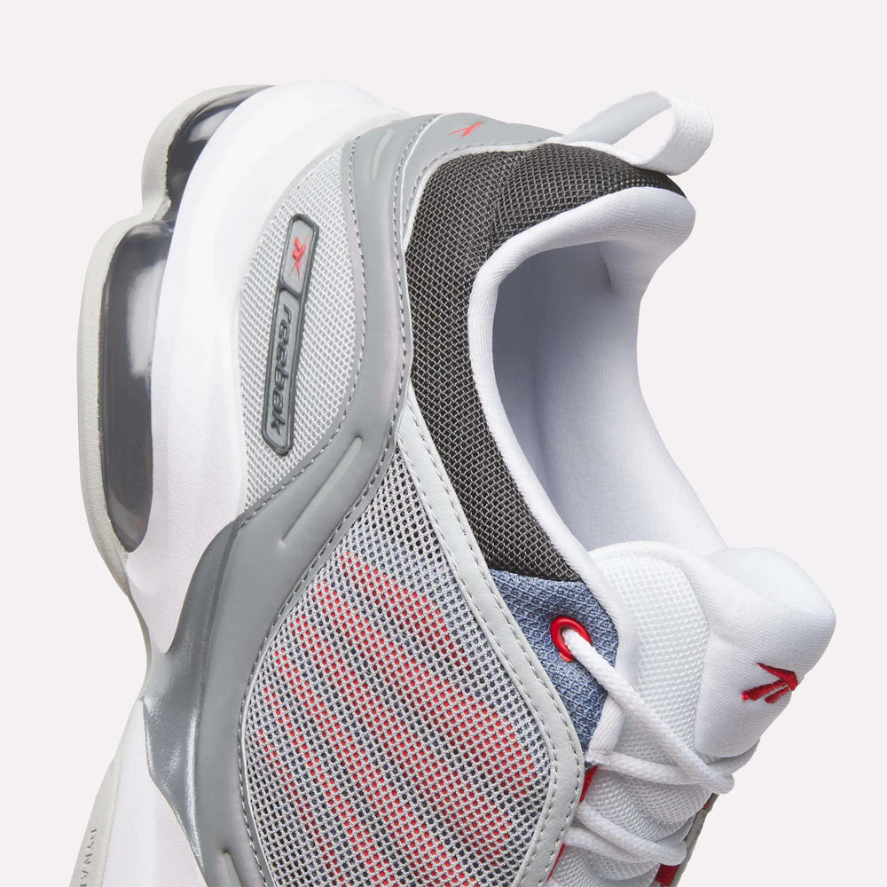 Grey/White/Red