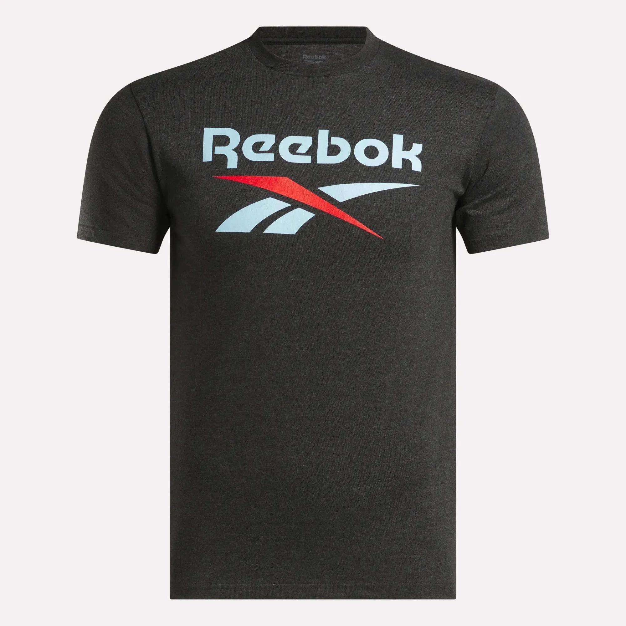 Charcoal Heather/Warped Blue/Red