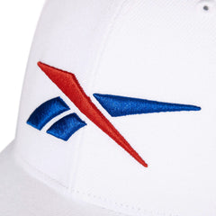 White With Red/Blue Vector