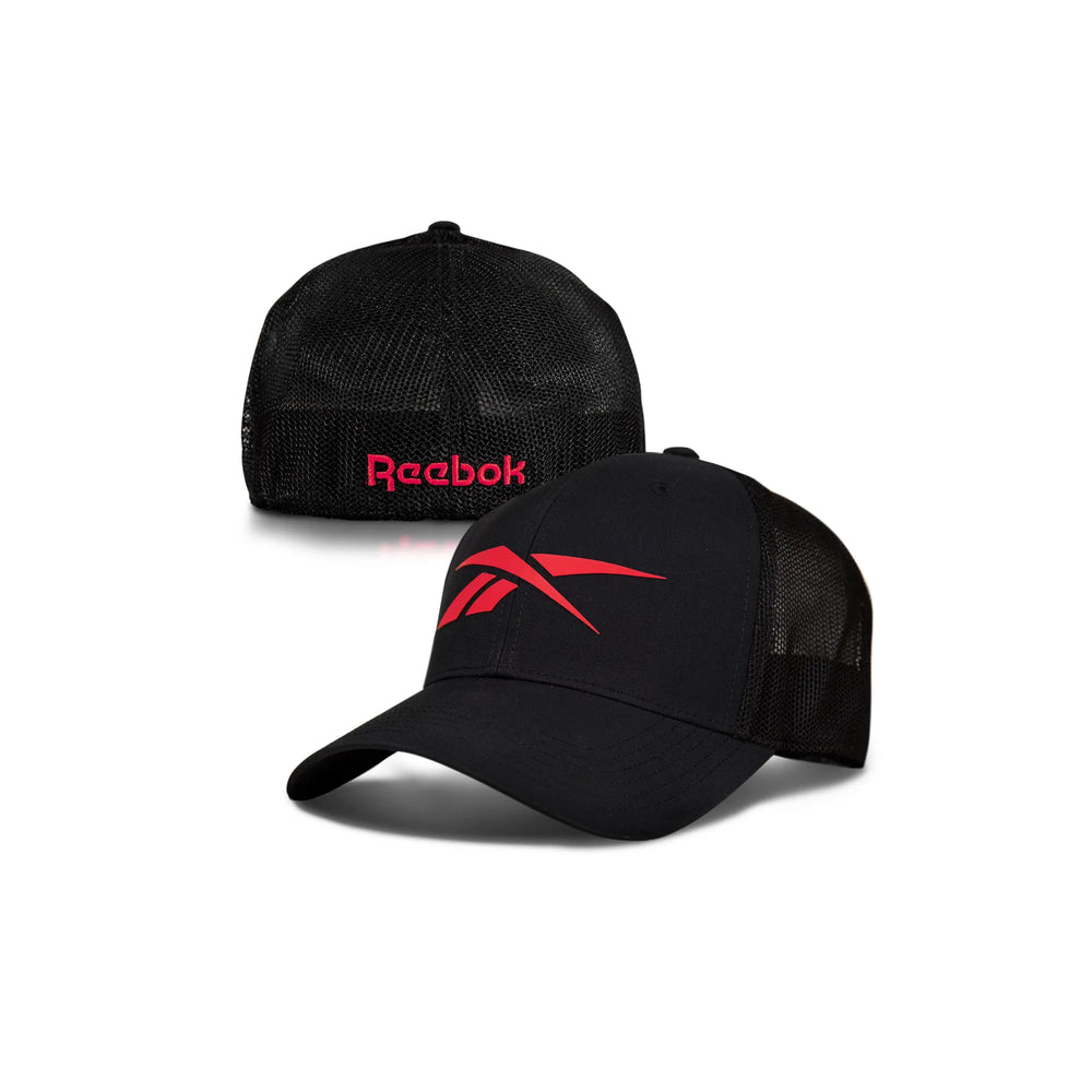 Black With Vector Red Logo